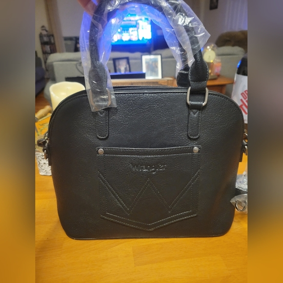 Wrangler Dome Satchel Crossbody Purse - Picture 5 of 16